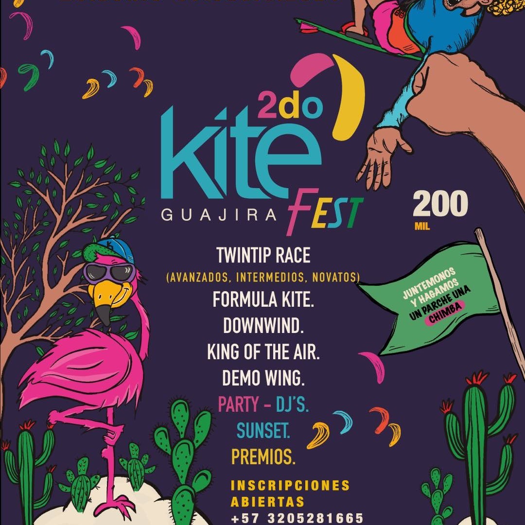 Queridos Amigos del Kiteboarding y la Comunidad,
Nos complace anunciar el 2do Kite Fest Guajira, un evento que no solo celebra la pasión por el kiteboarding, sino que también busca contribuir al desarrollo de nuestra comunidad y promover el turismo sostenible en La Guajira.
En nuestro primer festival, la respuesta fue abrumadoramente positiva. Este año, estamos decididos a hacer el evento aún más grande y accesible para todos, especialmente para aquellos jóvenes talentos que desean participar pero carecen de los recursos necesarios.
¿Cómo puedes ayudar?
Estamos invitando a todos los entusiastas del kiteboarding, empresas y organizaciones a donar inscripciones para este emocionante evento. Tu generosidad permitirá que más participantes, especialmente aquellos de comunidades locales con recursos limitados, puedan unirse y disfrutar de esta experiencia única.
Beneficios de tu donación:
Promoción y Visibilidad: Los donantes serán reconocidos durante el evento, en nuestras plataformas de redes sociales y en materiales promocionales.
Impacto Social: Contribuirás al desarrollo de jóvenes talentos locales y apoyarás la inclusión en deportes acuáticos.
Fortalecimiento Comunitario: Ayudarás a construir un sentido de comunidad y promoverás el turismo sostenible en La Guajira.
¿Cómo donar?
Puedes realizar tu donación de inscripciones de manera fácil y segura a través de nuestra linea de WhatsApp +573137961867 o contactándonos directamente en info@jouktai.org para más detalles.
Agradecemos profundamente tu apoyo y generosidad. Con tu ayuda, el 2do Kite Fest Guajira será una experiencia inolvidable y una plataforma para el crecimiento y la unidad.
¡Nos vemos en el mar!